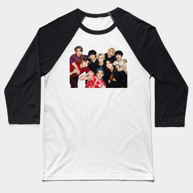 Stray kids Baseball T-Shirt by CERA23